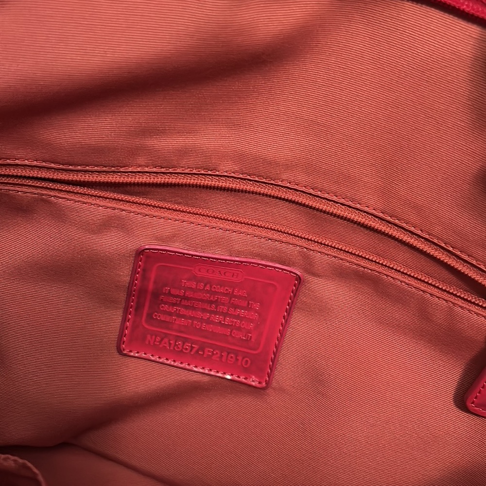 Colorful Coach handbag - Picture 5 of 6